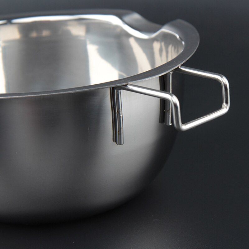 Lange Handvat Chocolade Melting Pot Snoep Kaas Melk Boter Smelten Kom Duurzaam Roestvrij Staal Diy Geurkaars Wax Boiler