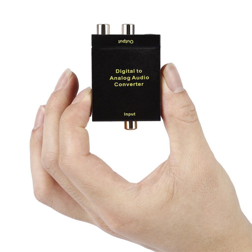 Tsing Digital SPDIF to Analog Stereo Audio L/R R/L Converter Adapter Exquisitely Durable Gorgeous