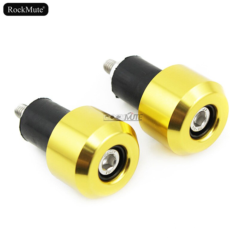 Motorcycle Bar Ends For Suzuki GSXR 600 GSX-R GSX-S GSXS 1000/750 SV650 Handlebar Grip Bar End Cap Cover Slider Balancer Weight: Gold