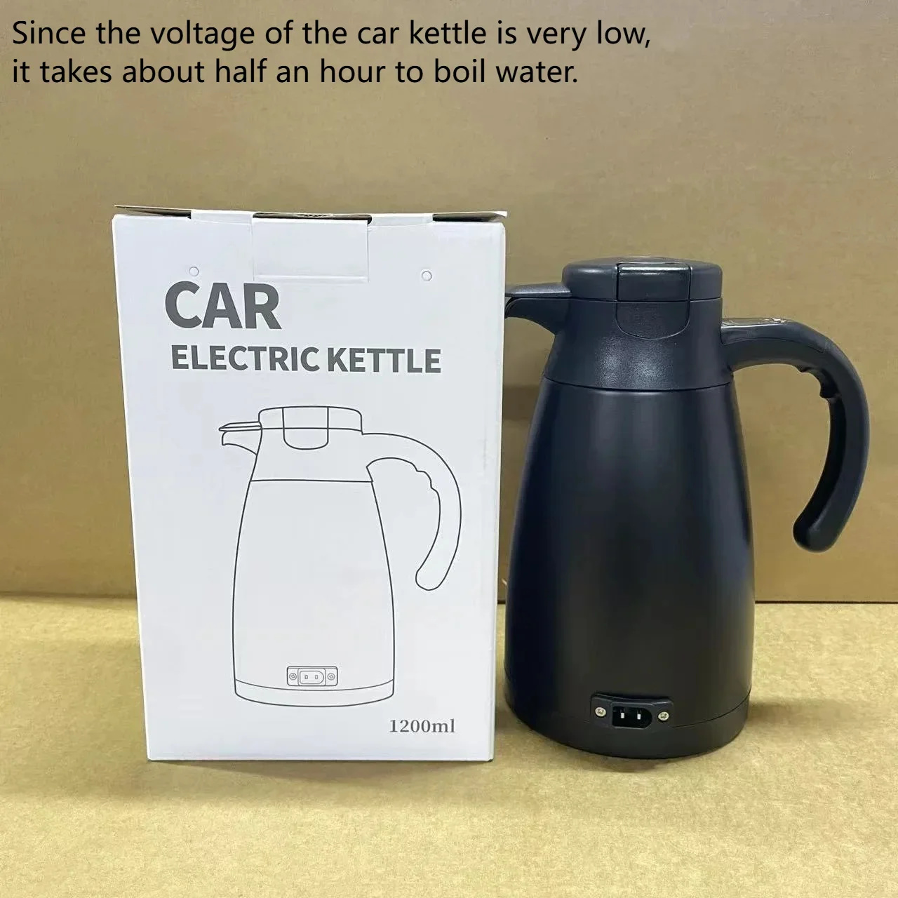 12 24v vannkoker til bil, vannkoker til bil med kopp og , 1.2l elektriske vannkokere, generelle bilforsyninger: Default Title