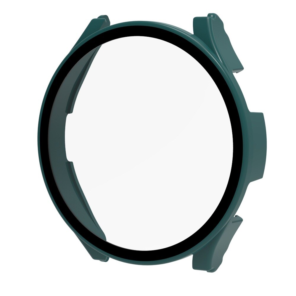 Coque étanche 2 en 1 + verre pour Samsung Galaxy Watch 4 40/44mm, protection complète PC pour montre 4 40 44mm