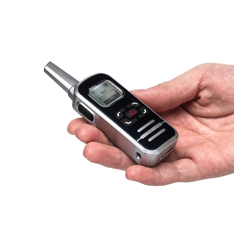 Mini talkie-walkie Portable T-M6P, Radio FM 128CH UHF 400-520MHz pour appareil de Communication et à usage personnel