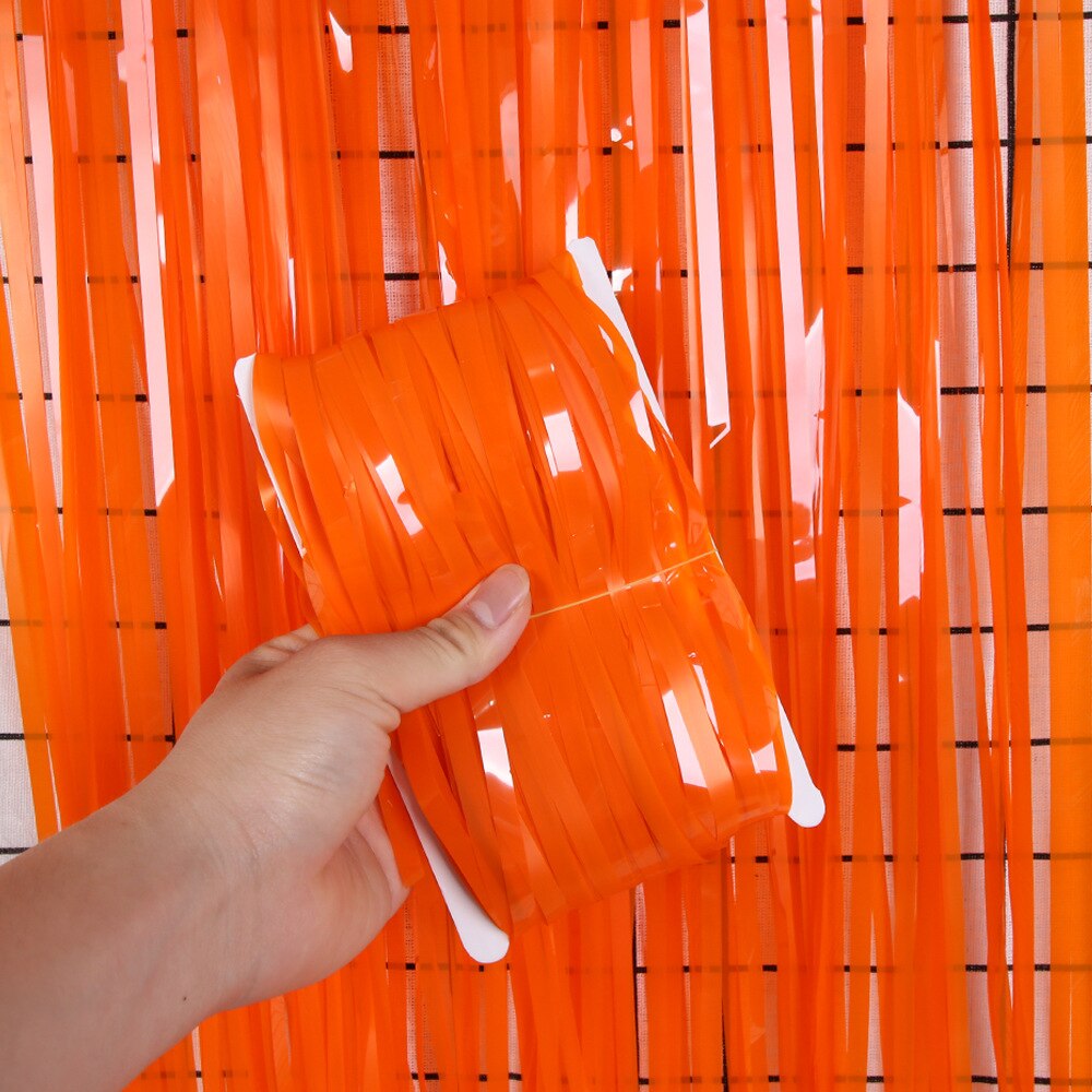 Foil Fringe Curtain Wedding Backdrop Decoration Tassel Curtain Party Photography Bachelorette Party Backdrop Anniversary Decor