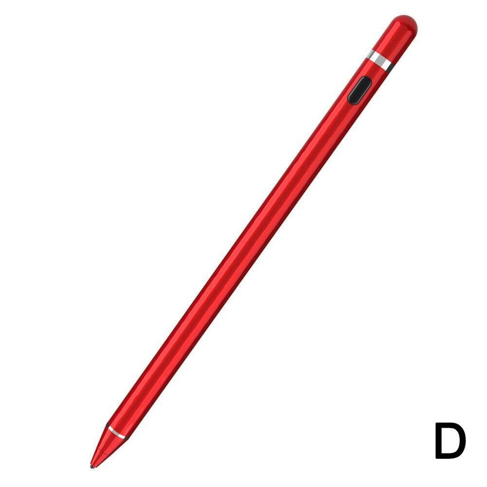 Stylus Pen para lápiz 2 IPad 1 IPad táctil pluma para IPad 12,9 a los sistemas Pro Windows / 11 aplicado 10 10,5/Android IOS D1Q3: Rojo