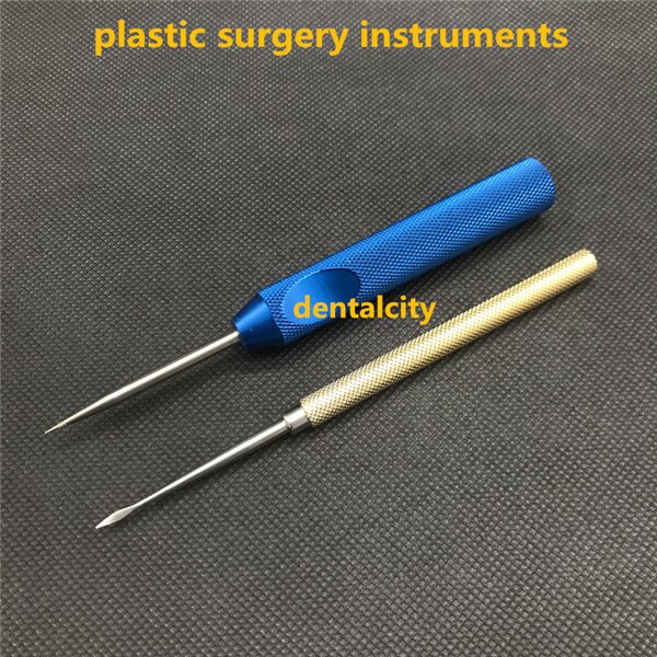 Stainless steel Cosmetic and plastic surgery instruments and tools facelift model completes: 2pcs   Mixed