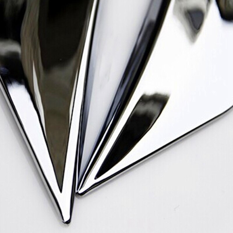 2Pcs Rear Windshield Side Corner Cover Deocr Trim ABS for Buick Encore