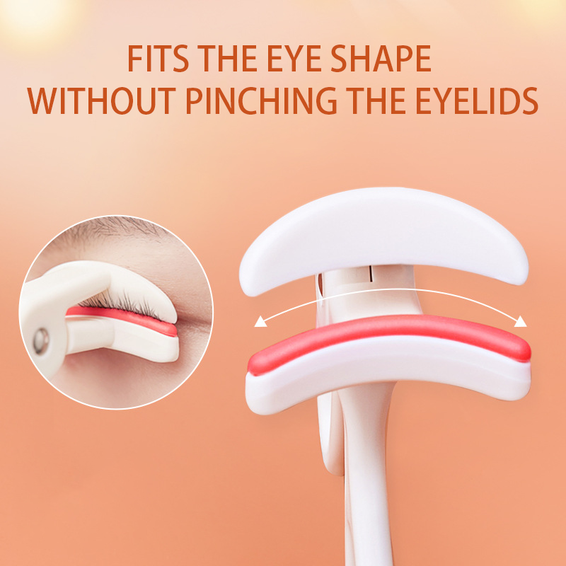 CALIYI Rizadores de pestañas grandes y pequeños con tiras de silicona para extender pestañas rizadas y herramientas de maquillaje para ojos grandes para maquillaje