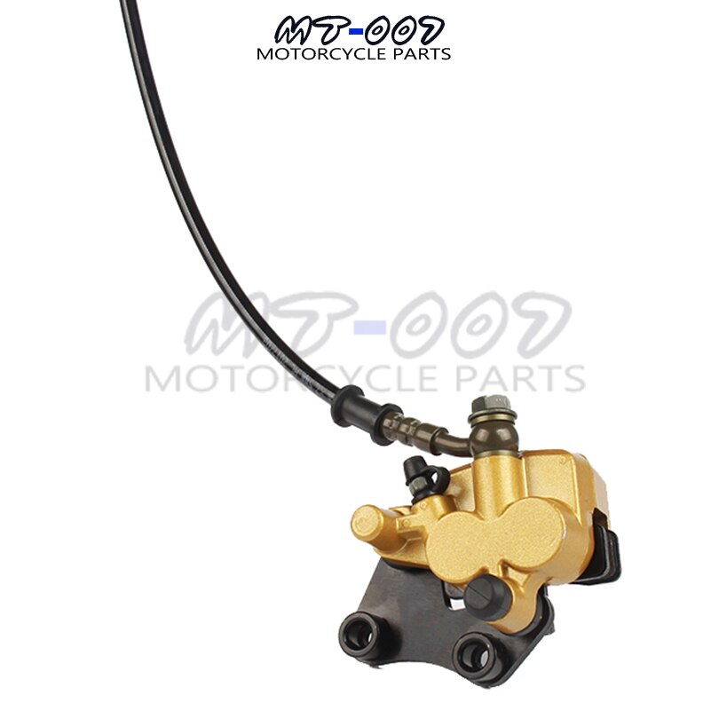 Hydraulic Front Disc Brake Assy Brake Lever Master Cylinder Set Brake Hoses 1100mm Length Dirt Pit Bike