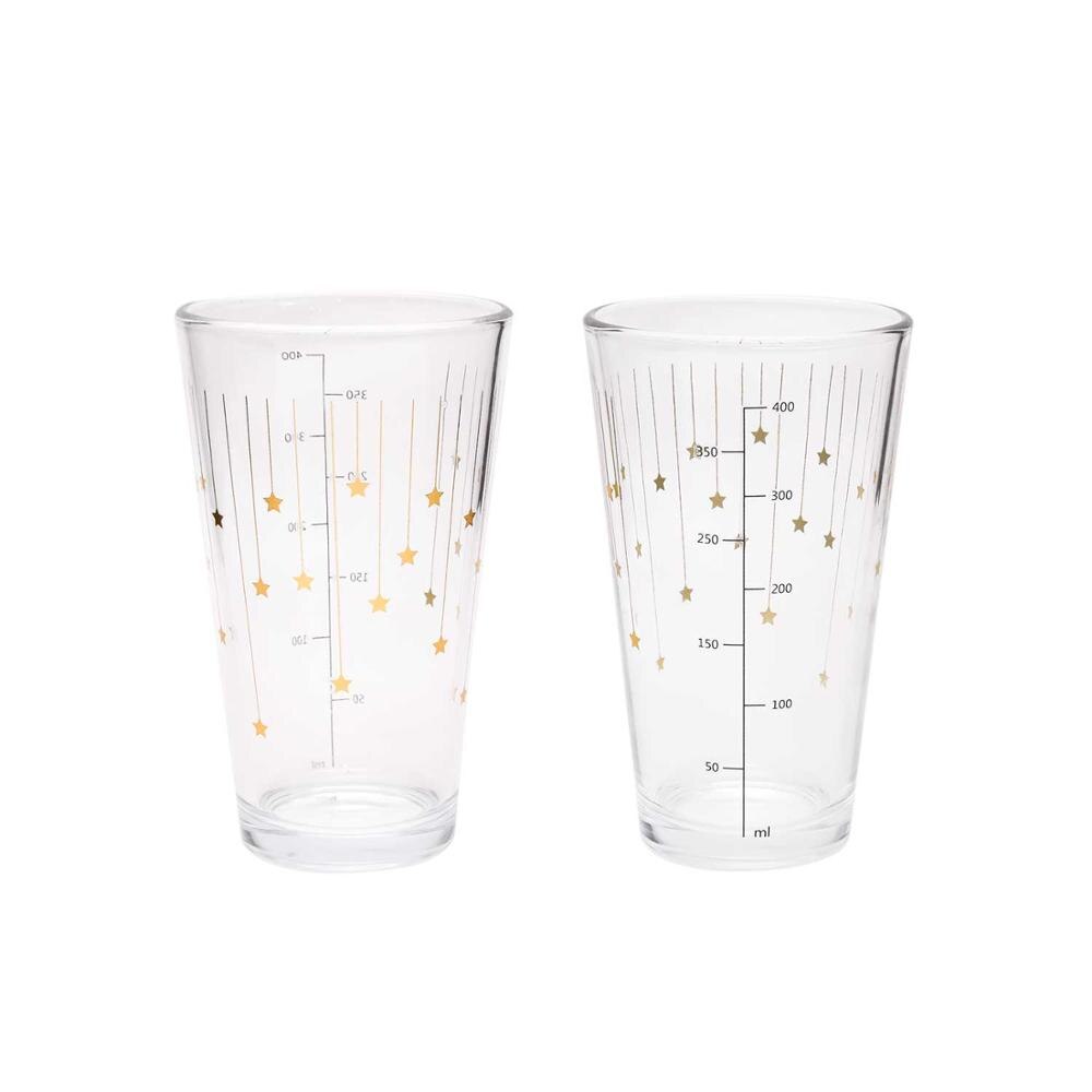 glass Cup 400ml Transparent Glass Heat Resistant Glass For Wine Tea Cups For Home Juice Glass Cup: Green