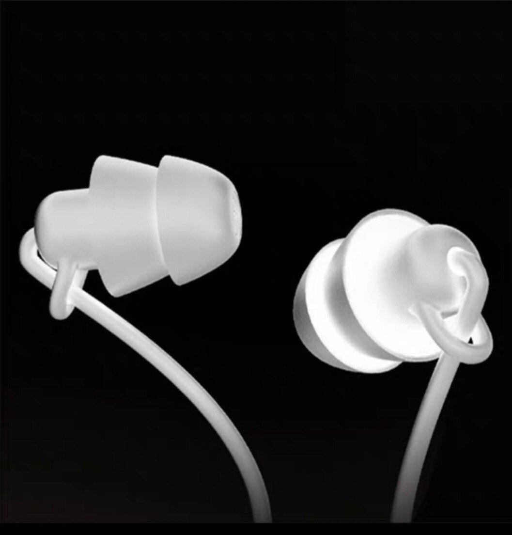 Sleep Headset In-ear Dedicated Side Without Ear Pressure Sound Insulation Noise Reduction Comfortable Painless High: white