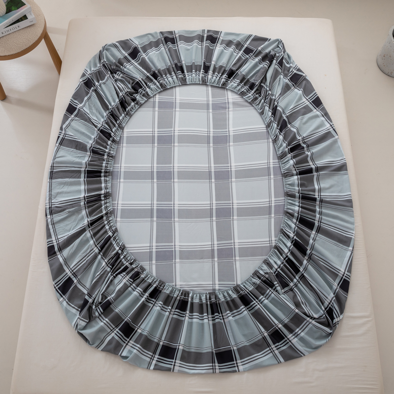 Einfache Kunst Bettdecke atmungsaktive Spann betttuch bedruckte Bettlaken Heimat Bettwäsche 90x200 Matratzen schoner Sabanas (kein Kissen bezug)