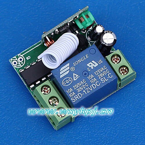 DC 12V 10A 1CH 3000M 1 Transmitter &amp; 4 Receiver Radio Frequency Wireless Remote Control System