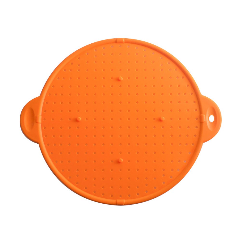 Silikon Quaddel Silikon Spritzen-nachweisen Netz Öl-nachweisen Spritzen Abdeckung topf Pad Dampfer Pad Topf Deckel Wasser Filter sieb Küche Werkzeuge: Orange