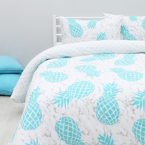 SIRMAK Double Duvet Cover Set - Pineapple