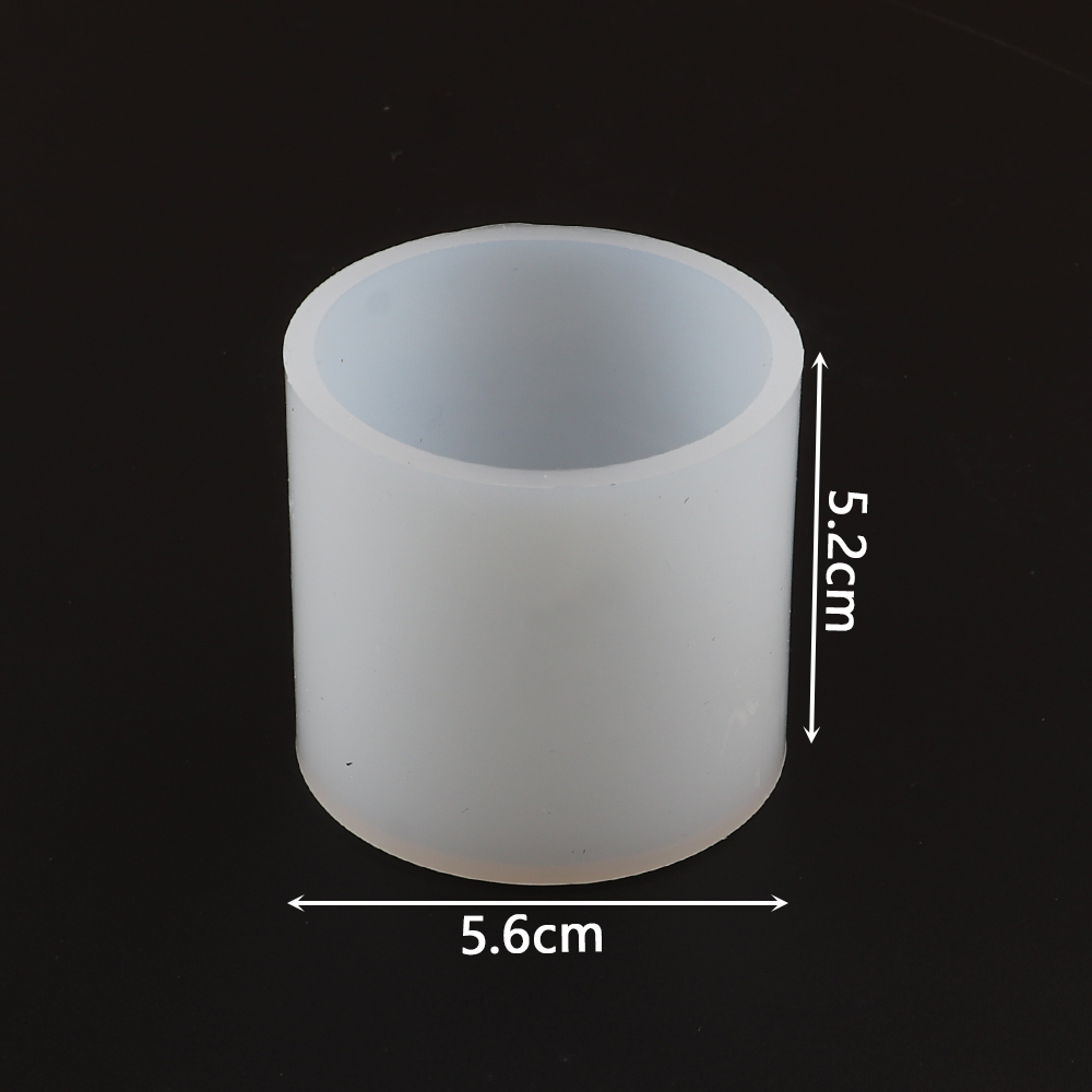 DIY Cylinder Hexagon Silicone Mold Epoxy Resin Candle Mould Aroma Candles Wax Molds Clay Plaster Crafts Casting Mould Home Decor: Cylinder 2