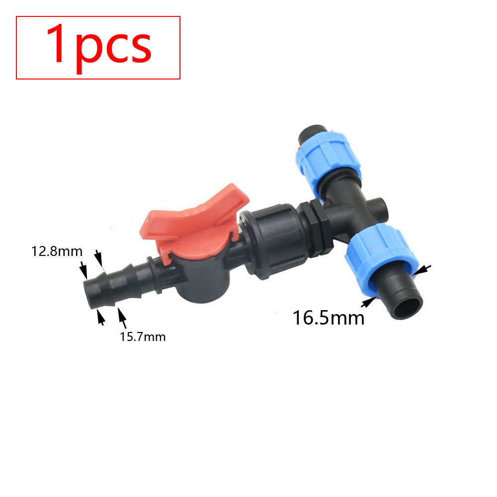 16 mm irrigatie druppeltape connectoren boerderij micro waterbesparend irrigatiesysteem slang gezamenlijke tuin waterfitting: MULTI
