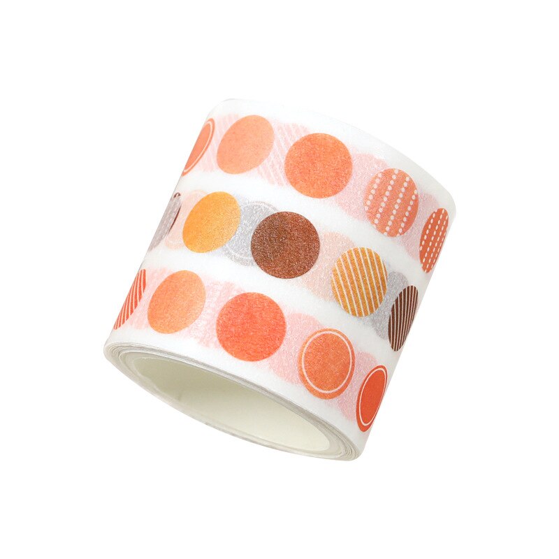 Washi Tape Kleur Stippen Decoratieve Plakband Voor Stickers Te Doen Lijst Diy Sticker Scrapbooking Base Label Dagboek Briefpapier