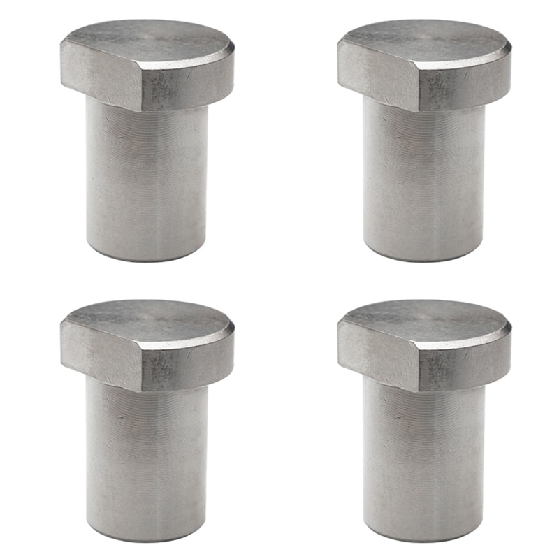 4Pcs Workbench Stoppers, Stainless Steel Limit Tenon Blocks, Fixed Woodworking Table Accessories