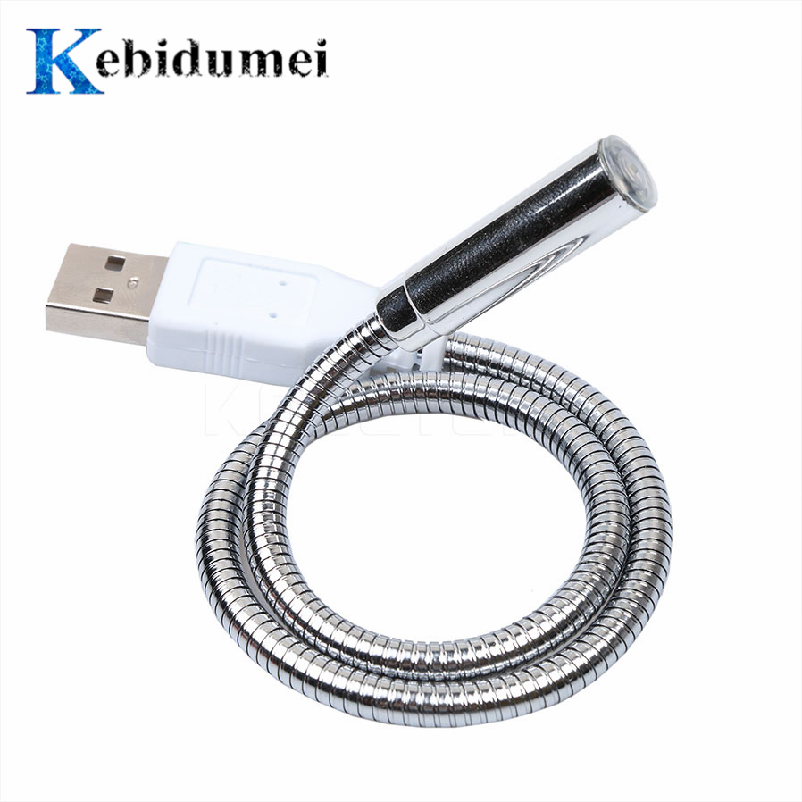 Kebidumei Mini Tragbare flexibel USB Licht Computer lesen Lampe für Notizbuch Laptop Computer Schreibtisch PC Tastatur