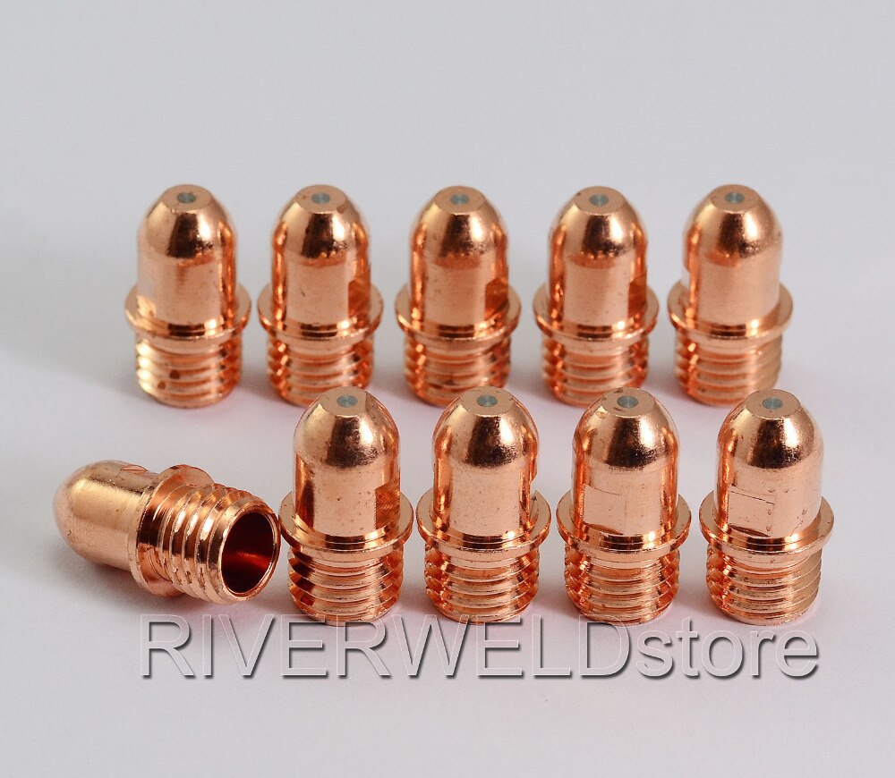 10 stuks  c1376 plasma-elektroden verbruiksartikelen accessoires passen op cebora  cp160 hp100 trafimet  pr0034 passen op  mp100 cb100 cb150