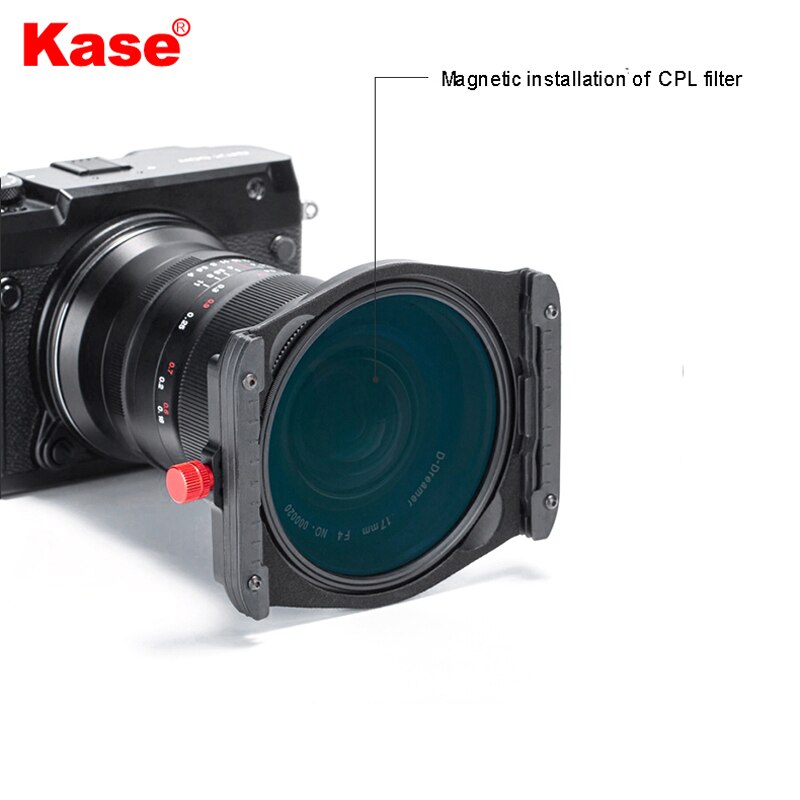 Kase-anillo adaptador magnético para lente de cámara, soporte de filtro de K100-K9 para lente de cámara (77mm/77mm / 82mm / 86mm)