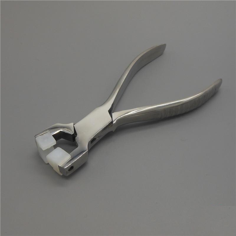 stainless steel Pliers Jewelry Nylon Ring Pliers Repair Bracelet Forming Spring Bending jewelry Winding tools: White