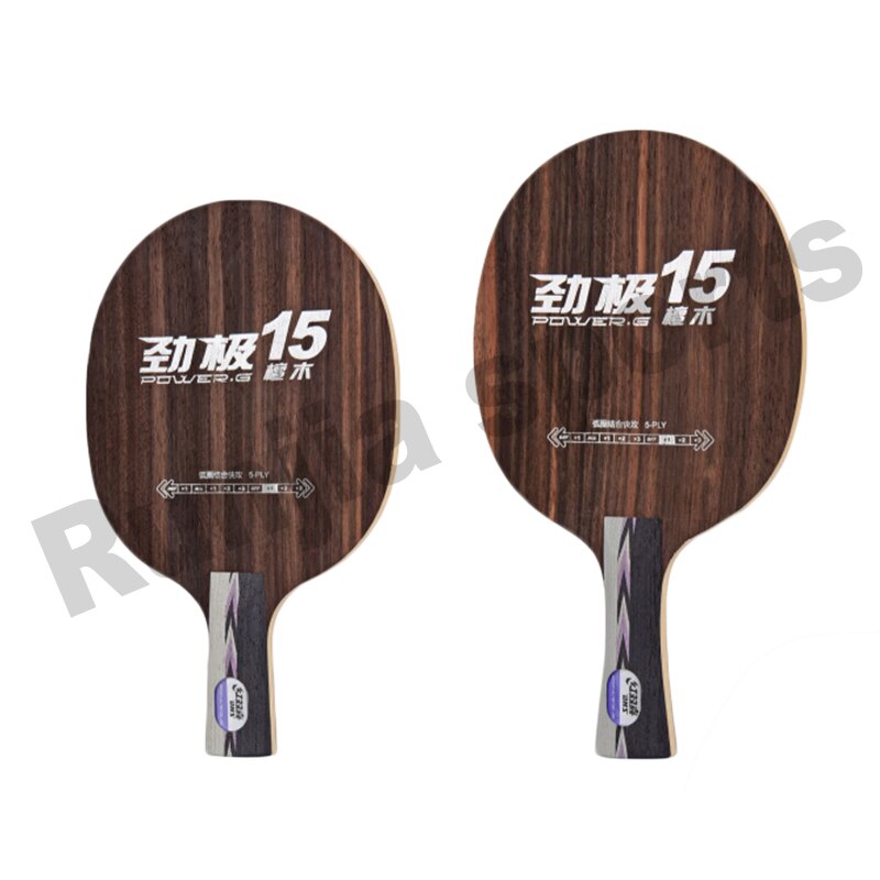 Originale dhs potenza g15 (pg15, pg 15) tavolo da ping pong lama racchetta da ping pong racchette racchetta sports racquert sports pingpong pagaie