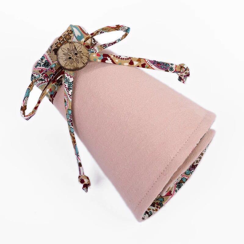 Sommer kvinners super stor brem solhatt utskrift lue uv beskyttelse vind tau rask Strand lue sammenleggbar