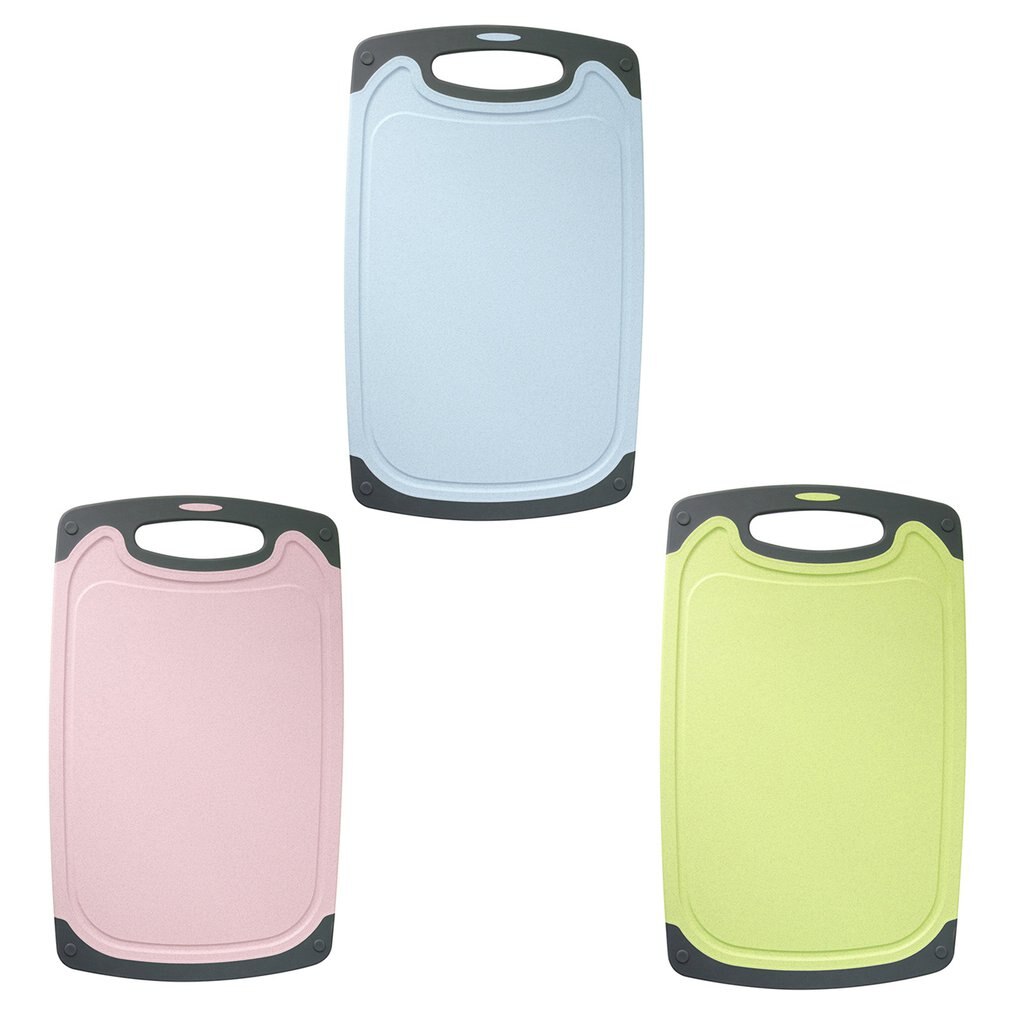 4Colors Non-slip Kitchen Cutting Board Fruit Vegetable Chopping Blocks Tool Meat Chopping Board for Home and Kitchen Convenience