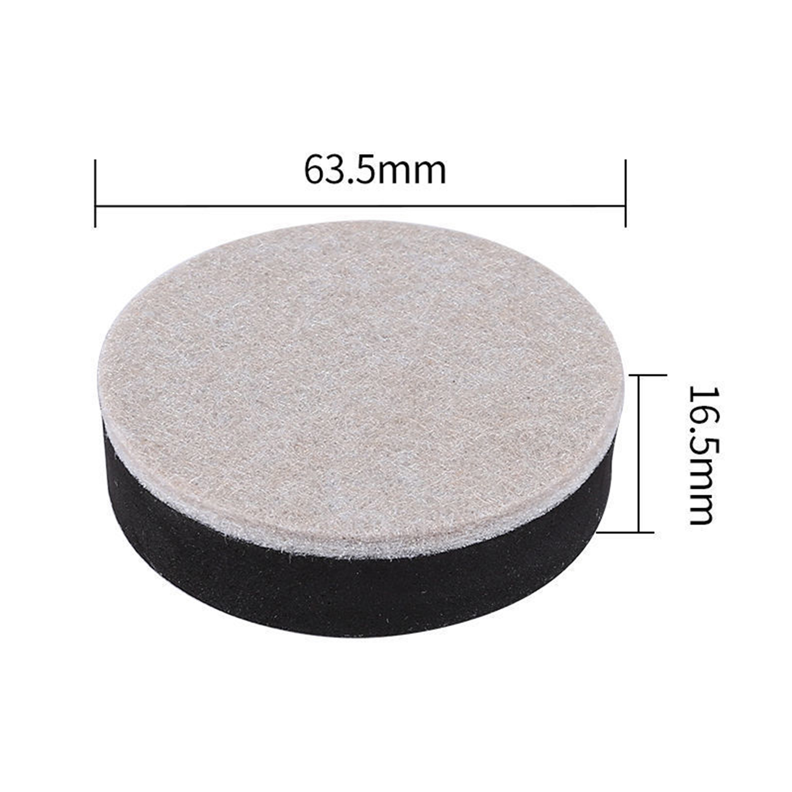 4pcs Foot Mats Anti-Slip And Shock Absorption Universal Rubber Pad Protective Pad Bed Table Box Tapered Shock Floor Instrument A