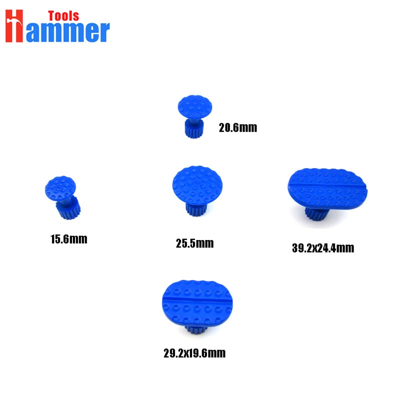 Auto deuk reparatie gereedschap deuk staaf tips autobody uitdeuken kit pdr haak tips