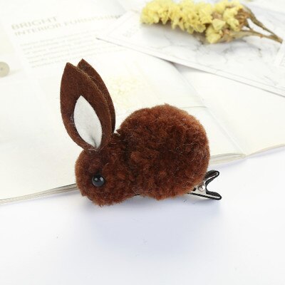 Cute Rabbit Hairpin Hair Ring: 25