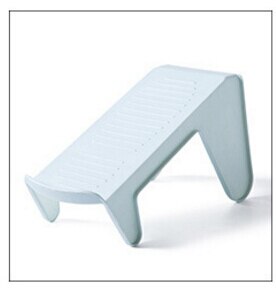 Wardrobe Shoe Storage Hanger Rack Save Space Two-dimensional Stereo Storage Shoe Rack Hanger Holder Organizer: Blue(S)