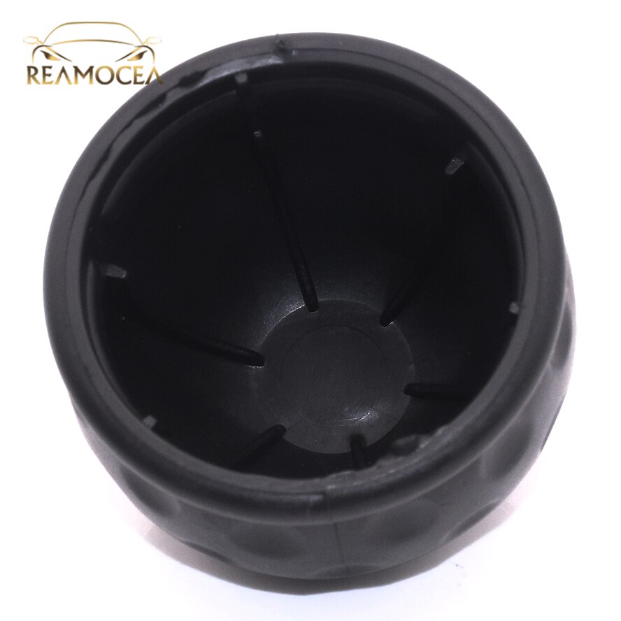Reamocea 1Pc Rubber Universal 50mm Black Tow Bar Ball Cover Protective Cap Towing Hitch Caravan Trailer Towball Head Protector