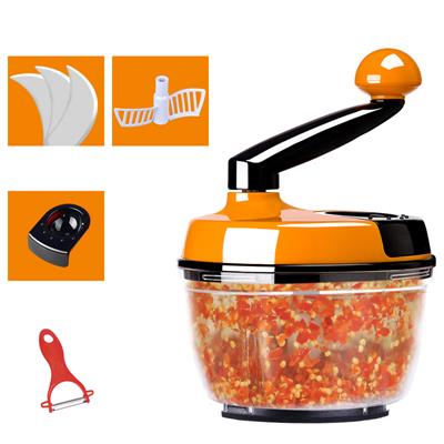 Migecon multi-fonction cuisine manuel robot ménager hachoir à viande hachoir à légumes broyeur rapide: plum