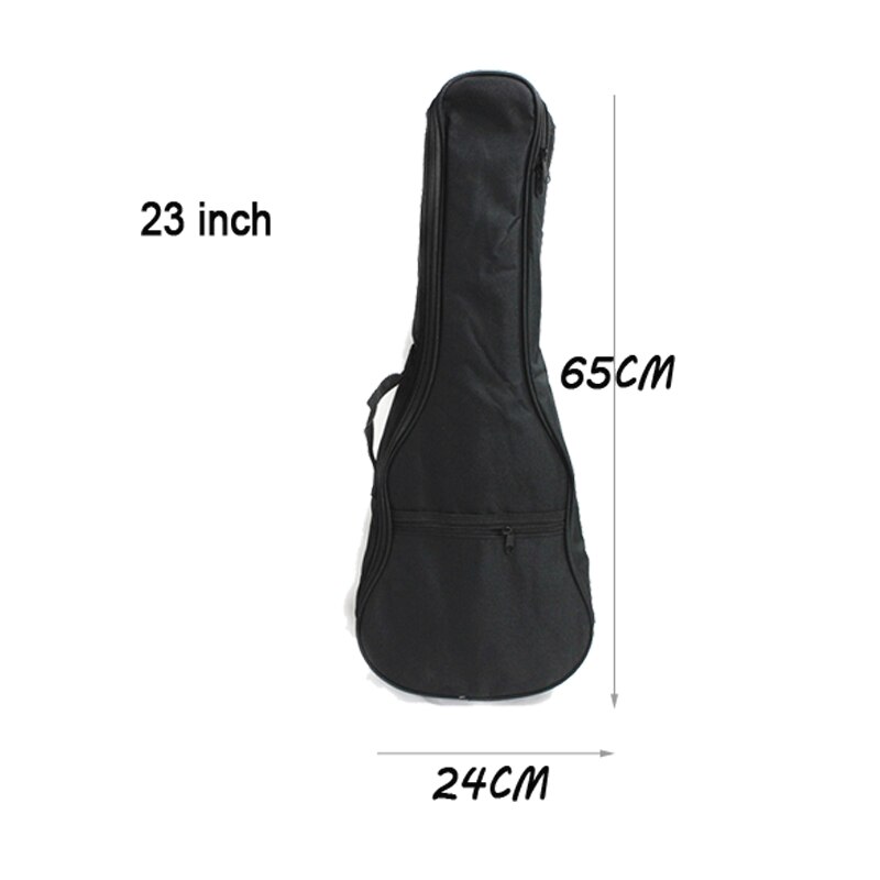 Ukelele Zak 21/23/26 Inch Draagbare Waterdichte Muziekinstrument Enkele Schoudertas Sopraan Ukelele Tas Gitaar carry Case: 02