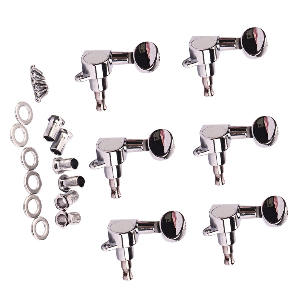 Electric Guitar Locking Tuner 6R Right Tuning Keys Pegs Machine Heads Set