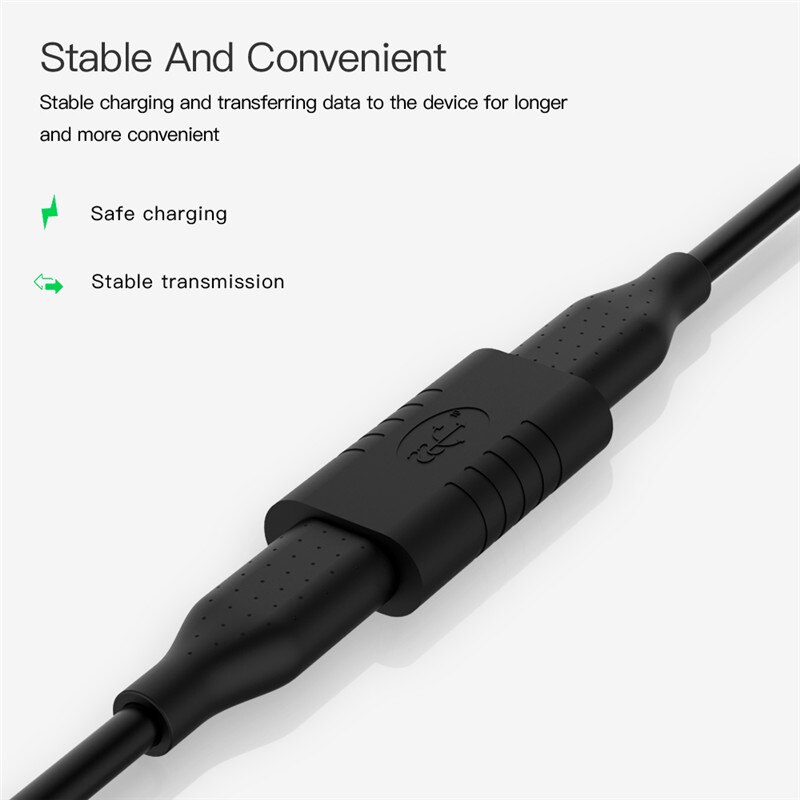 Portable USB-C Female to Female Converter Data Sync Type-C Extension Adapter For SAMSUNG HUAWEI XIAOMI Extension Cable