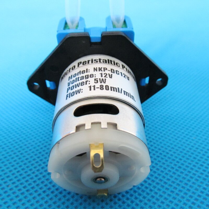 11~80ml/min dc 3v/6v/12v/24v small peristaltic pump