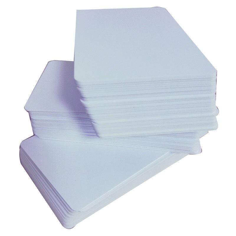 Blank White Card Pvc Inkjet Printer White Card Pvc Direct Printing Card Free Coating Double-sided Can Print White Card Directly