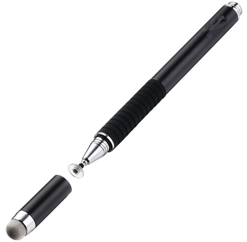 Lapiz Tactil 2 In 1 Multifunction Capacitive Stylus Touch Screen Pen for Oppo IPad IPhone Phone Tablet Drawing Touchscreen Pen