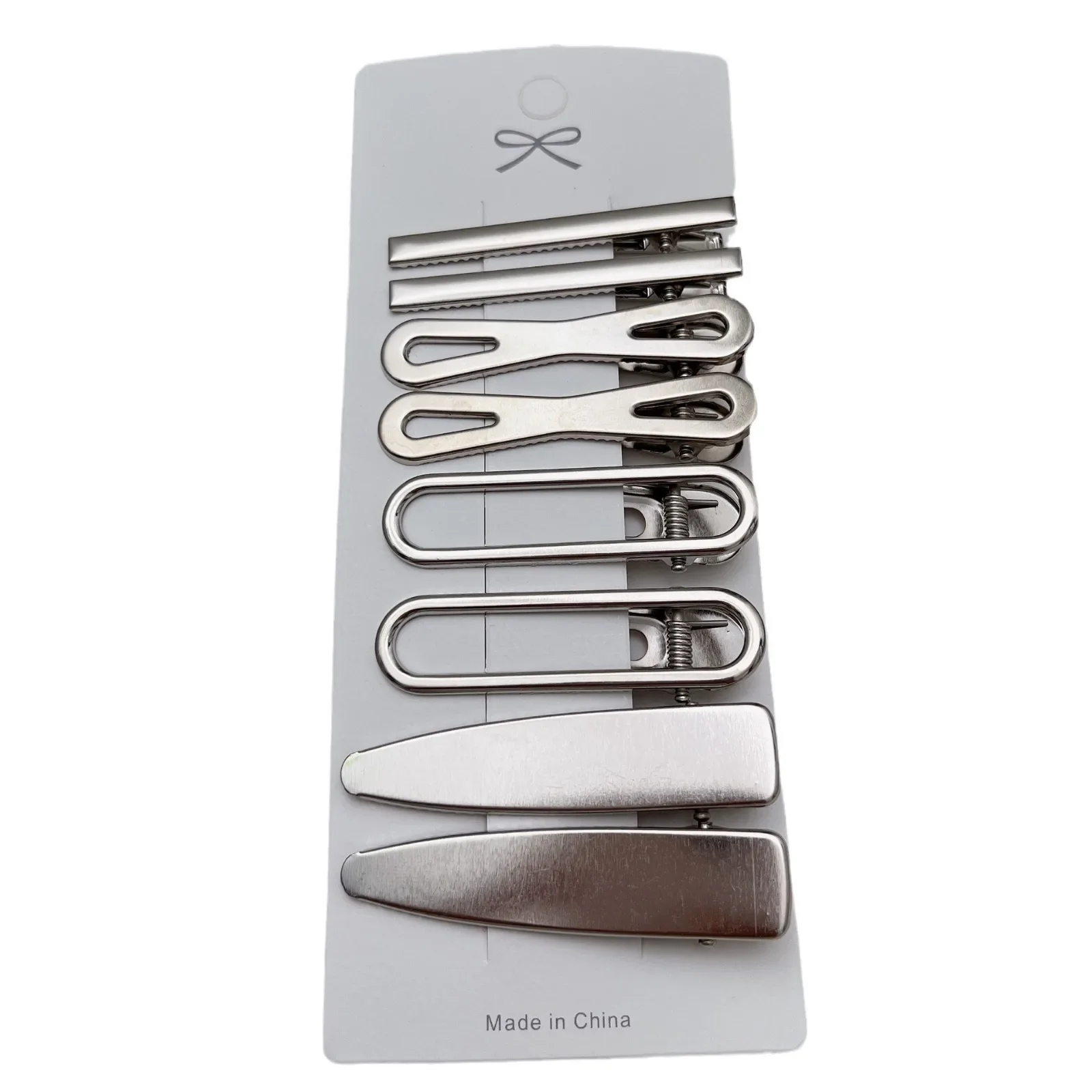 Splitter Metall Haarspangen Frauen Mädchen Y2K Entenschnabel Haarnadel Persönlichkeit Pony Seite Kopfbedeckung Haarspangen Haarspange Styling Zubehör