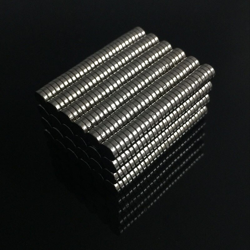 100pcs Neodymium N35 Dia 3mm X 1.5mm Strong Magnets Tiny Disc NdFeB Rare Earth For Crafts Models Fridge Sticking: 100pcs 4x1mm