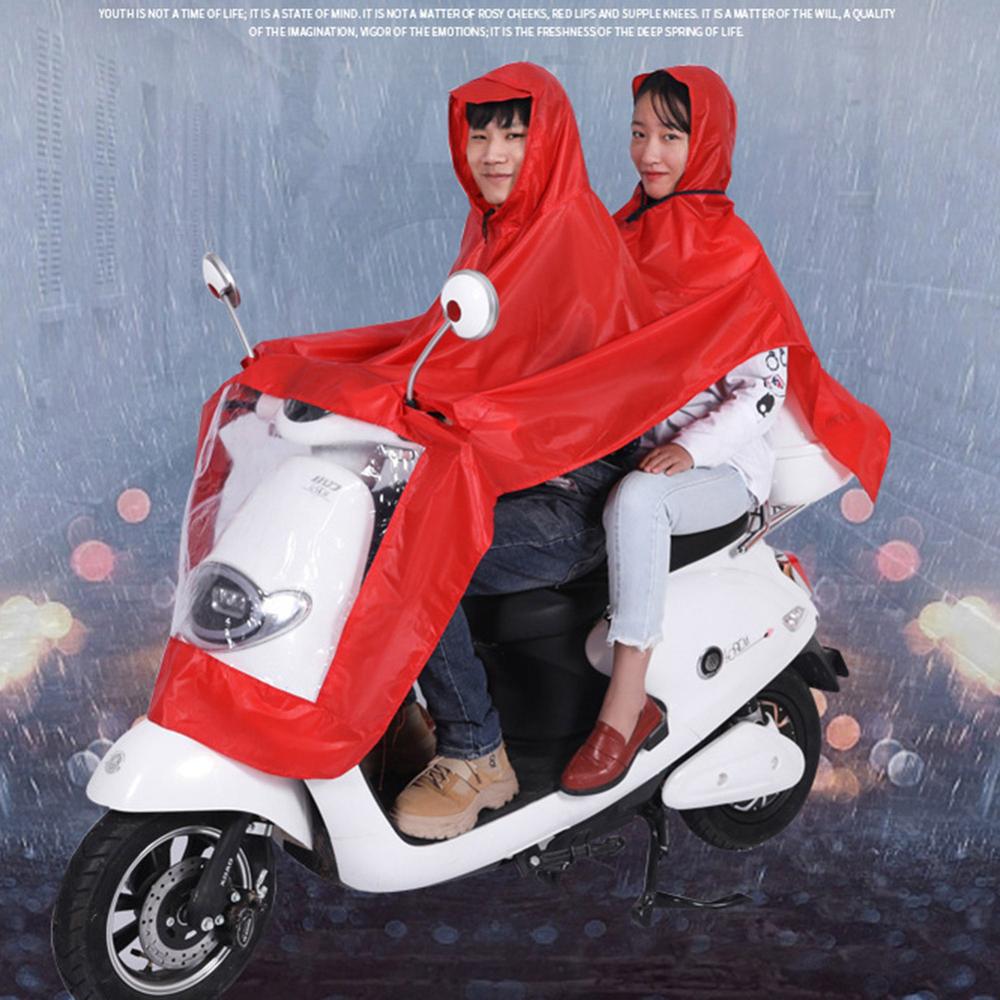 Elektrische Fiets Regenjas Fiets Waterdichte Kap Poncho Regenkleding Hooded Voor Motorfiets Fiets Mannen Vrouwen Regenhoes