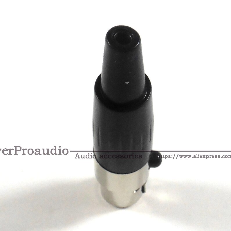 4pcs 4 Pin Plug MIC Microphone Audio Cable Connector fit for Shure