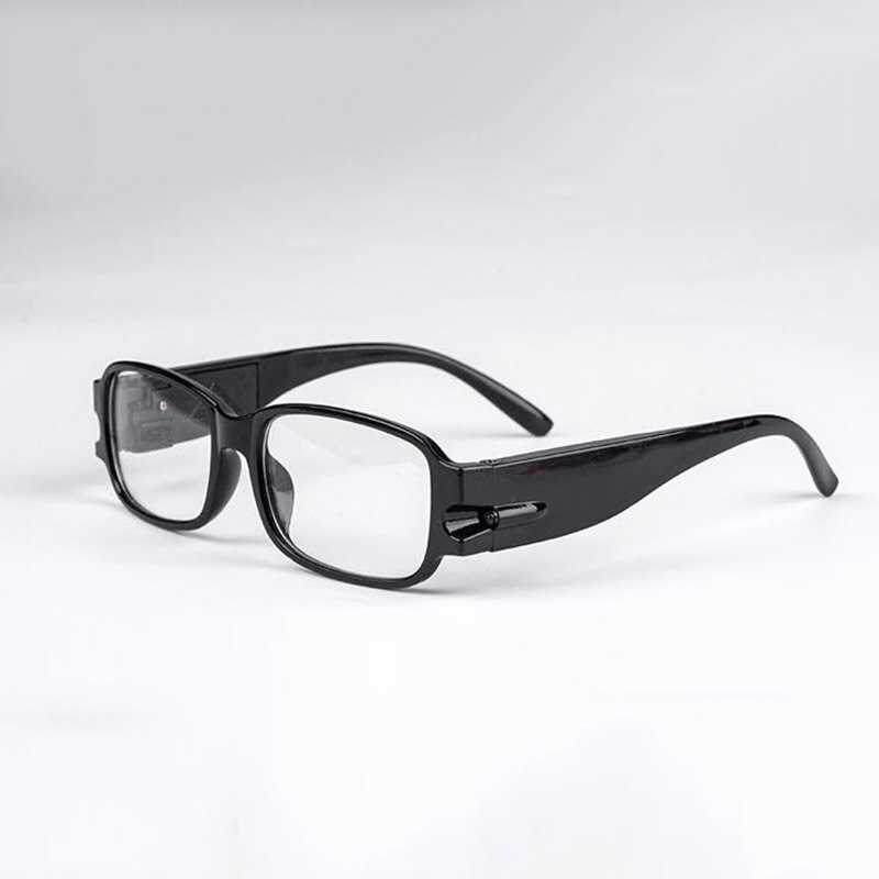 Multifunktionel styrke førte lys læsebriller nattesyn briller med lampe  xd88