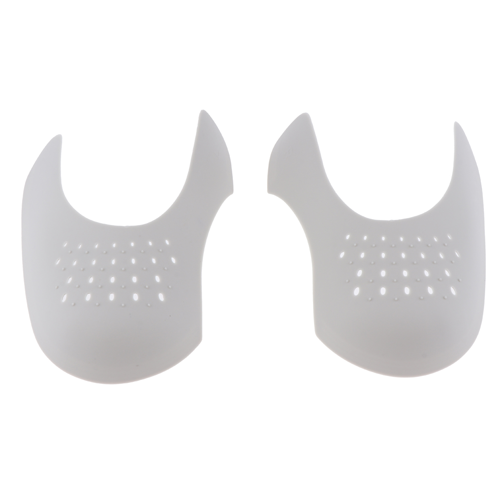2 Pairs Shoe Stretcher Protector Toe Cap Support Protector Durable Toe Box Force Fields Decreaser 14.5x8.5x3.5cm