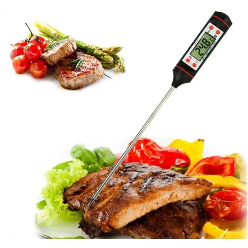 Keuken Voedsel Bakken Digitale Thermometer Kaarsen maken Elektronische Sondetype Digitaal Display Vloeibare Grill Brandende Wasthermometer