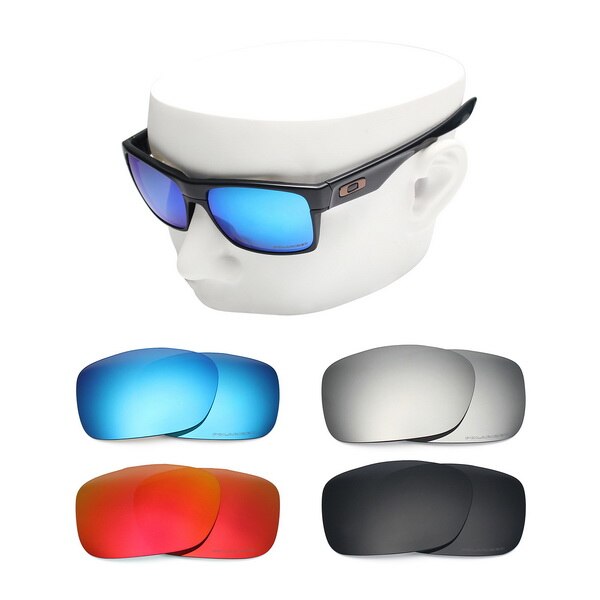 OOWLIT Anti-Scratch Ersatz Linsen für-Oakley TwoFace OO9189 Geätzt Polarisierte Sonnenbrille: 4 Pairs