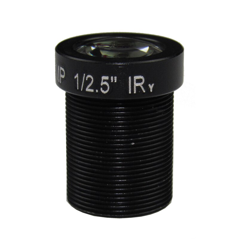 Lente óptica cctv M12 de 16mm, 5 megapíxeles para cámara IP de seguridad HD F2.0 1/2, 5 ", 20 grados de Vista Angular